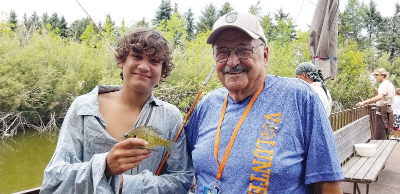 Volunteer returns to State Fair fishing pond year after year